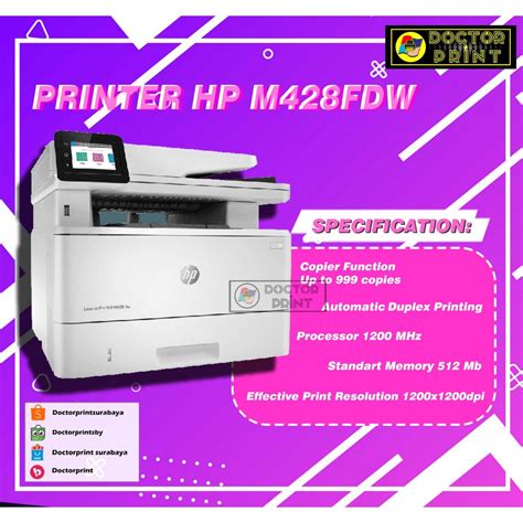 Jual Printer Hp Laserjet Pro Mfp M Fdw Shopee Indonesia