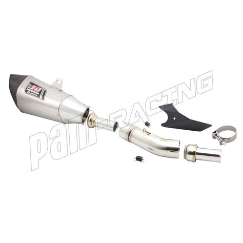 Silencieux titane homologué Yoshimura R 11 double sortie GSXR600