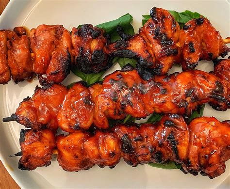 Sambal Oelek Chicken Skewers Sousvide