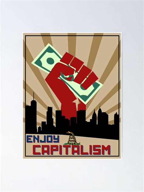 Capitalism Vs Communism Poster