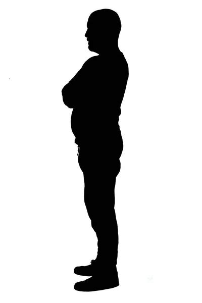 Fat Man Silhouette Stock Photos Royalty Free Fat Man Silhouette Images