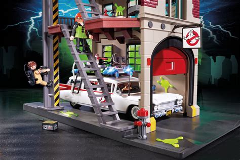 PLAYMOBIL Ghostbusters Firehouse | eBay