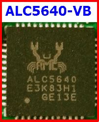 PDF ALC5640-VB Components