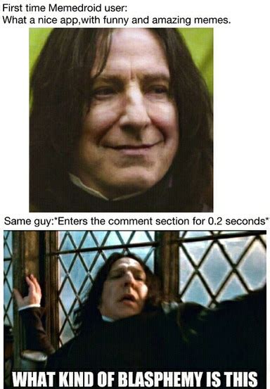 The best Snape memes :) Memedroid