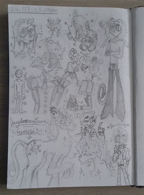 Crappy Doodles But In Pencil 000 By Thesupremepigeon On Deviantart