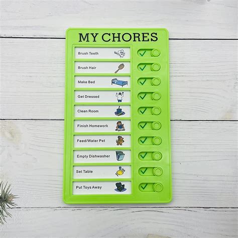 To Do List Memo Boards Plastic Rv Checklist Board Detachable Message