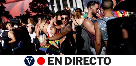 Marcha Del Orgullo Gay En Madrid En Directo