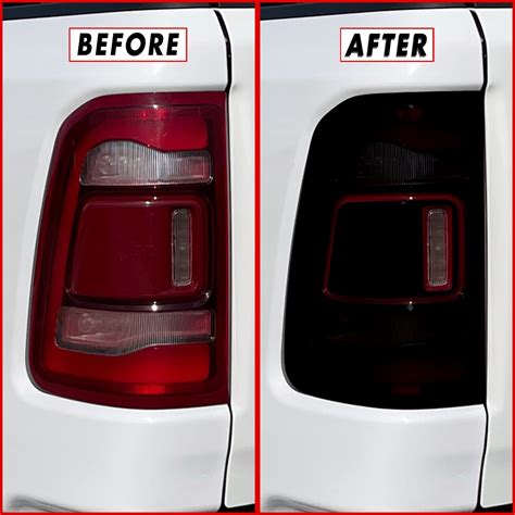 Taillight Tint Smoke Pre Cut Vinyl Overlay Fits 2019 Ram 1500 Taillights Ubicaciondepersonas