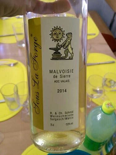 2018 R Ch Schmid Sous La Forge Malvoisie Vivino US