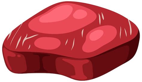 Premium Vector Fresh Raw Meat Isolated