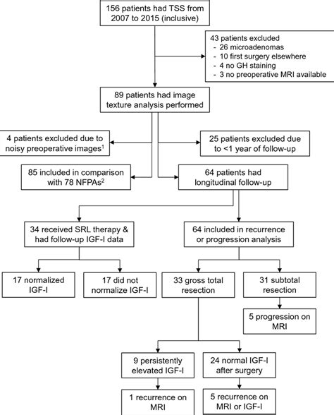 Flow Diagram Of Patients Included In Each Analysis ¹four Preoperative Download Scientific