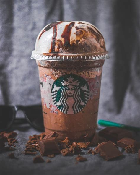 Starbucks Cup With Ice Cream Aesthetic Frappe Hd Phone Wallpaper