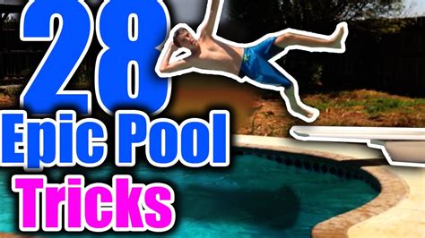 28 Ways To Jump In A Pool Youtube