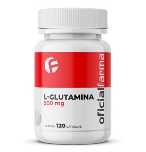 L Glutamina 500mg 120 Cápsulas