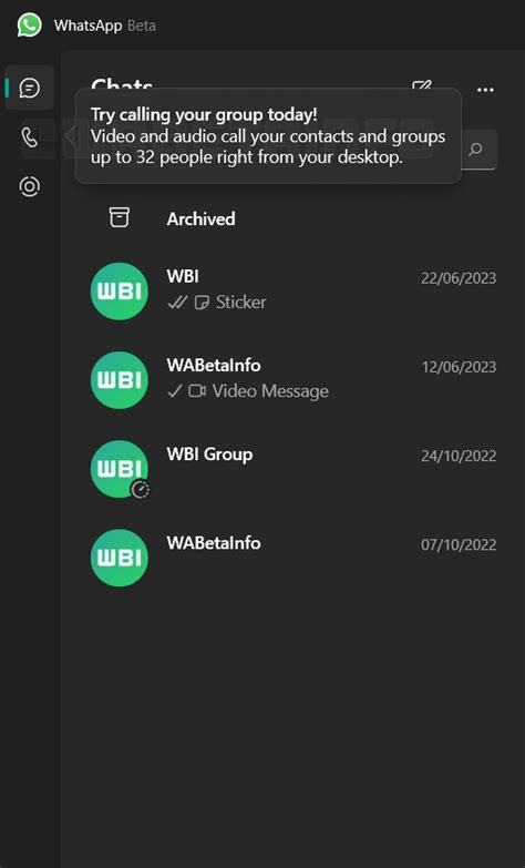 WhatsApp Beta Amplia Le Videochiamate Di Gruppo Su Windows