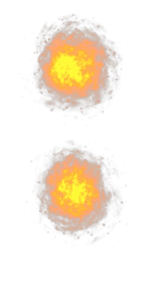 Fireball Energy Burst Explosion Glowing Sphere Png Cutout Png All