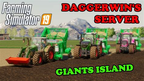 Farming Simulator 19 Timelapse Daggerwin S Server Giants Island