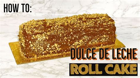 How To Roll Cake Rollo De Cajeta Felipes Creations Youtube