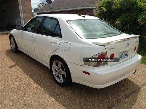 2001 Lexus Is300 Base Sedan 4 Door 3 0l
