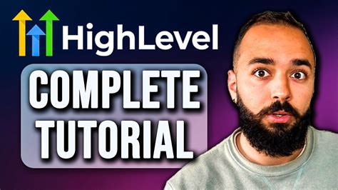 Go High Level Tutorial For Beginners Complete Guide Youtube