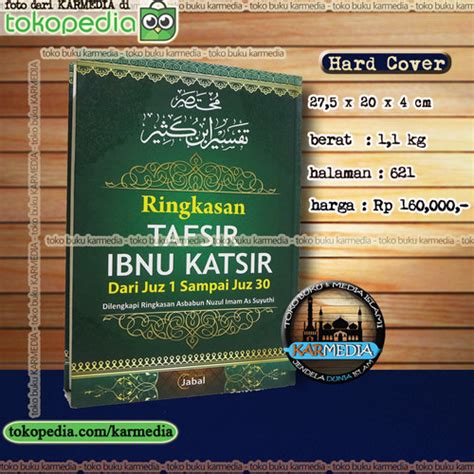 Jual Ringkasan Tafsir Ibnu Katsir Dari Juz 1 Sampai Juz 30 Penerbit