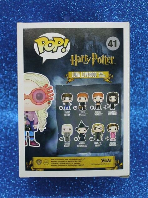 Funko Pop Movies Harry Potter Luna Lovegood With Glasses