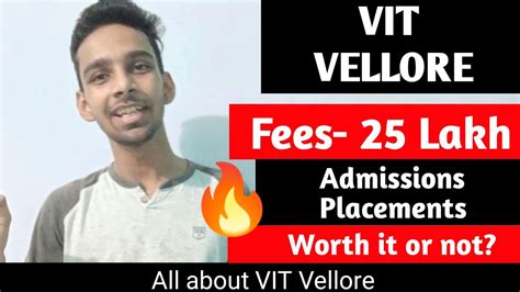 VIT Vellore Review College Review 25 Lakhs Fees Vit Vs Kiit Vs