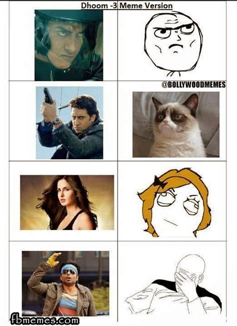 Dhoom 3 Movie Star Cast Meme Version