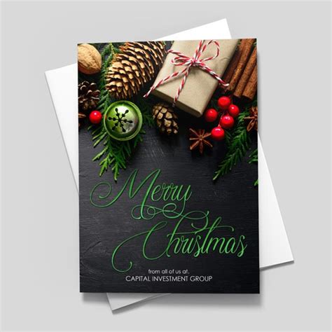 Seasonal Staples Christmas Card - Holiday Greeting Cards by CardsDirect