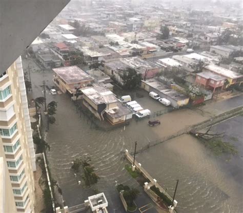 Huracán María Así se vive en la isla de Puerto Rico el paso de este