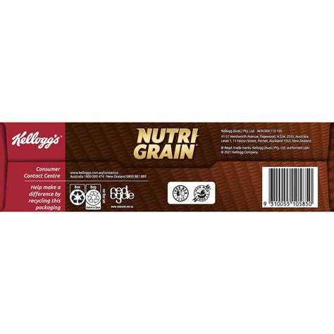 Kellogg S Nutri Grain Protein Breakfast Cereal G Woolworths