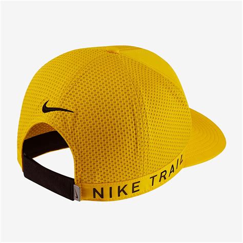 Nike Dri Fit Pro Trail Cap Speed Yellow Accessories Prodirect Running