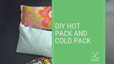 Diy Hot And Cold Packs Legacy Physical Therapy