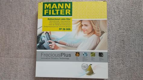 Mann Hummel Mann Filter Frecious Plus