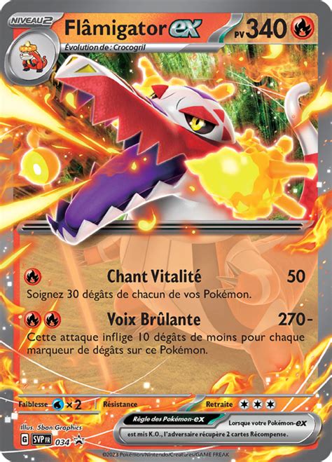 Flâmigator ex Promo SV 034 Poképédia