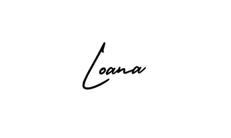 79 Loana Name Signature Style Ideas First Class Autograph