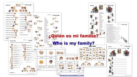 La Familia Worksheet Answer Key