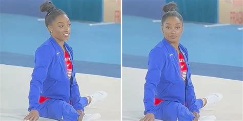 Simone Biles Staring At The Camera Turned Into Solid Memes