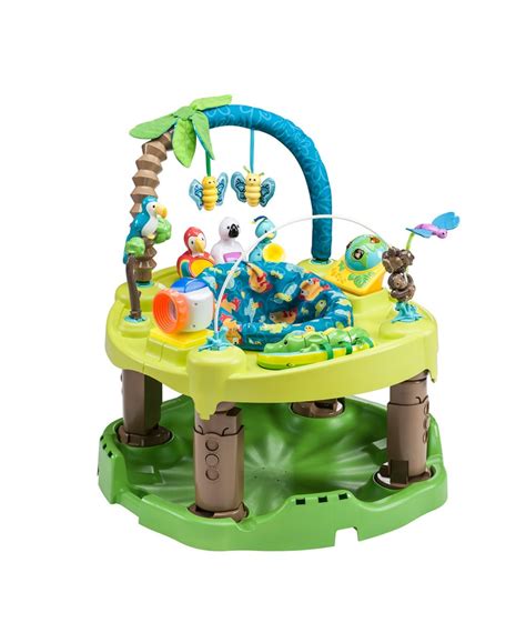 The ExerSaucer Triple Fun Life in the Amazon offers parents a safe ...