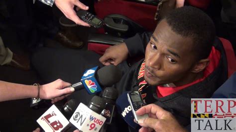 Maryland Terps Football Jermaine Carter Jr Northwestern Postgame