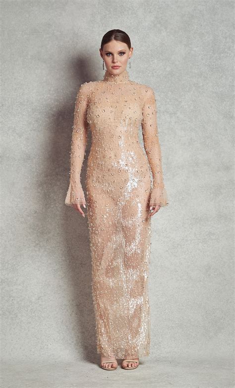 Doris Gown - Nude/Clear |V1-C1 | VLDR 2304 4511 | – Vivienna Lorikeet