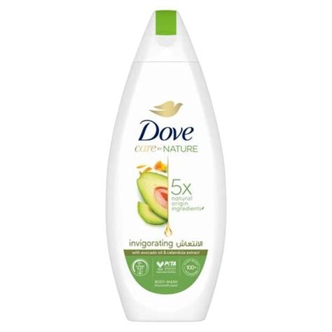 Dove Care By Nature Invigorating Body Wash Avocado Calendula Ml