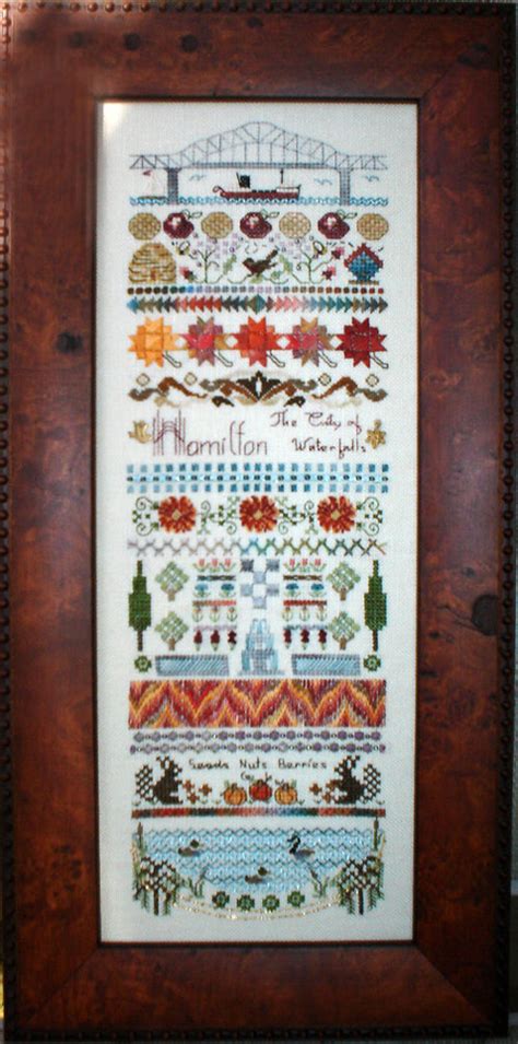 Hamilton Sampler From Jeannette Douglas Designs Cross Stitch Charts