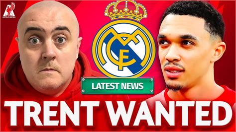 REAL MADRID WANT TRENT ALEXANDER ARNOLD Liverpool FC Latest News