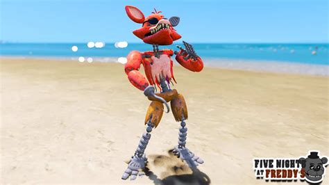 Gta 5 Mods Fnaf Withered Foxy Gta 5 Mods Website