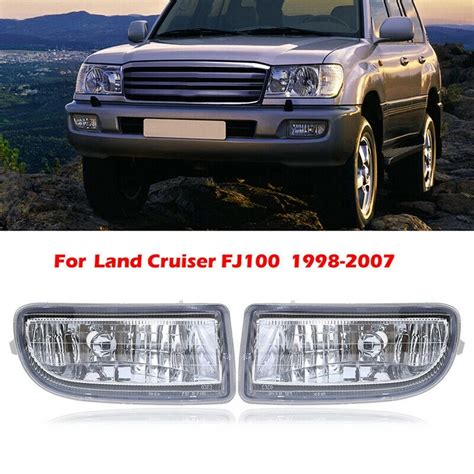 Fog Lights Lamp For Toyota Land Cruiser 100 LC100 FJ100 1998 2007