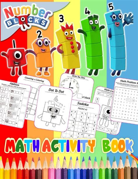 Buy Numberblocks Math Activity Book Numberblocks Activity Book For