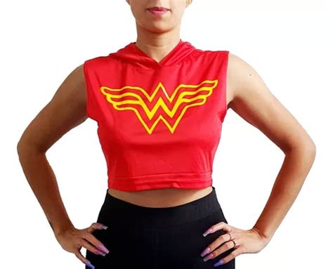 Playera Dama Wonder Woman Mujer Maravilla Deportiva Meses Sin Inter S