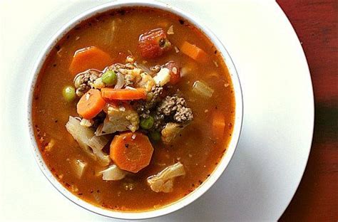 Low Carb Hamburger Soup You Won T Miss The Carbs In This Delicious Low