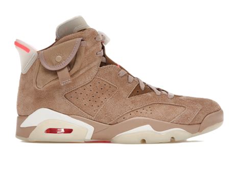 Nike Jordan 6 Retro Travis Scott British Khaki Dh0690 200